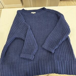 American Eagle Outfitters Navy Crew Neck Sweater